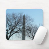 Washington Denkmal im Winter I Landschaft Mousepad (Mit Mouse)