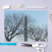 Washington Denkmal im Winter I Landschaft Seidenpapier (Handwerk)