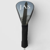 Washington Denkmal im Winter II Landschaft Golf Headcover (Vorderseite)