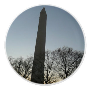 Washington Denkmal im Winter II Landschaft Keramikknauf