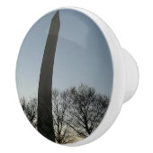 Washington Denkmal im Winter II Landschaft Keramikknauf (Rechts)
