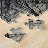 Washington Denkmal im Winter II Landschaft Puzzle (Seite)