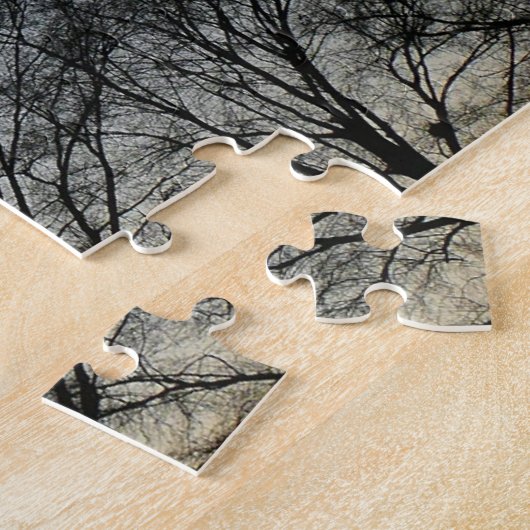 Washington Denkmal im Winter II Landschaft Puzzle (Seite)