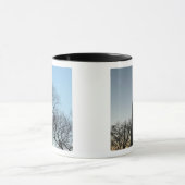 Washington Denkmal im Winter II Landschaft Tasse (Zentrum)