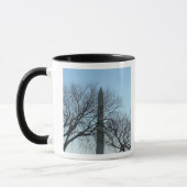Washington Denkmal im Winter II Landschaft Tasse (Links)