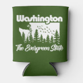 Washington Der Evergreen-Staat Dosenkühler (Vorderseite)