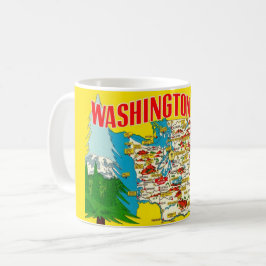 Washington - Der Evergreen-Staat Kaffeetasse