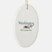 Washington Der Evergreen-Staat Keramikornament (Rechts)