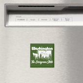 Washington Der Evergreen-Staat Magnet (In Situ (Geschirrspüler))