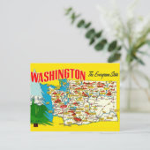 Washington - Der Evergreen-Staat Postkarte (Stehend Vorderseite)