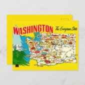 Washington - Der Evergreen-Staat Postkarte (Vorne/Hinten)