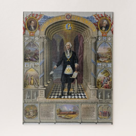 Washington Der Mason Puzzle (Vertikal)