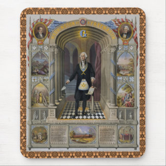 Washington der Maurer II Mousepad