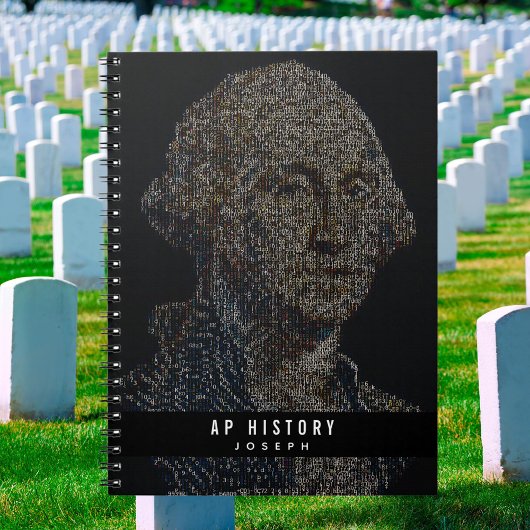 Washington Digital Art Custom Zurück zur Schule Notizblock