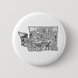 Washington Doodle Button