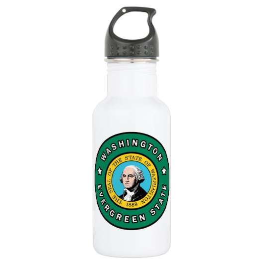 Washington Edelstahlflasche (Vorderseite)