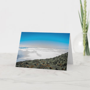 Washington Edge of the World Greeting Card Karte