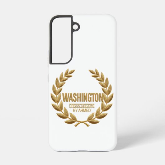Washington Embroidery Samsung Case - Urban Dreams Galaxy Hülle (Rückseite)