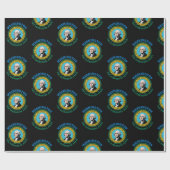 WASHINGTON EVERGREEN STAAT FLAG GESCHENKPAPIER (Flach)