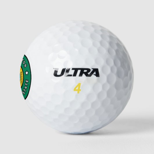 Washington Evergreen Staat Golfball (Logo)