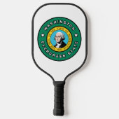 Washington Evergreen Staat Pickleball Schläger (Rückseite)