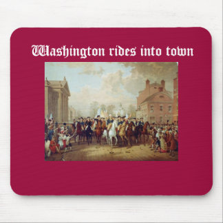 Washington fährt in die Stadt Mousepad