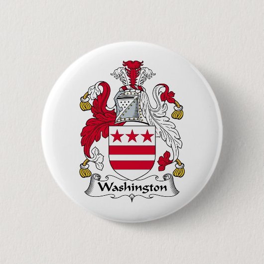 Washington-Familienwappen Button (Vorderseite)