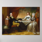 Washington Family - Edward Savage Fine Art Poster (Vorne)