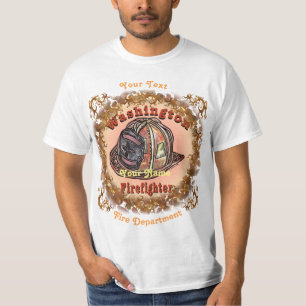 Washington Feuerwehrmann T - Shirt