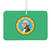 WASHINGTON-Flag - Autolufterfrischer (Rückseite)