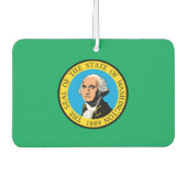 WASHINGTON-Flag - Autolufterfrischer (Vorderseite)