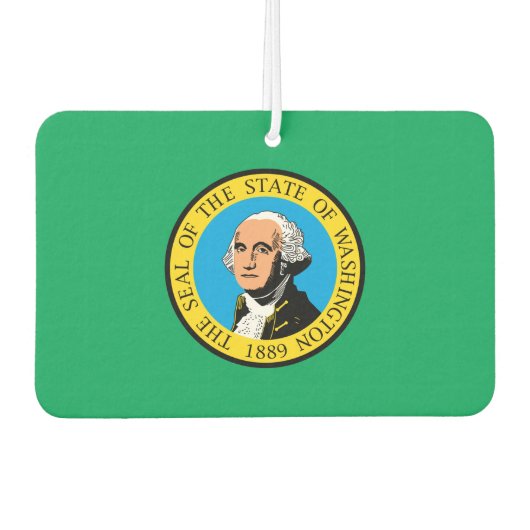 WASHINGTON-Flag - Autolufterfrischer (Vorderseite)