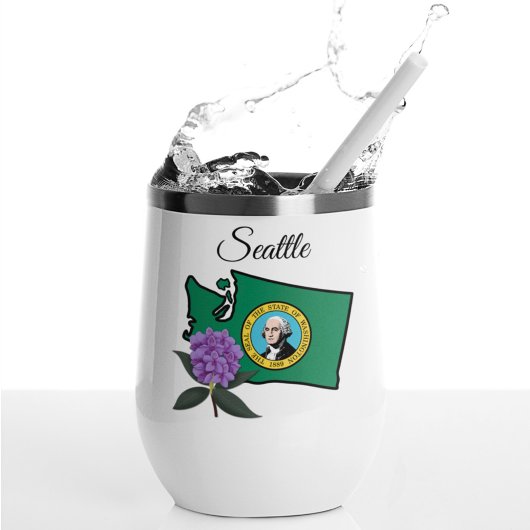 Washington Flag & Blume Pacific Rhododendron