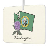 Washington Flag & Blume Pacific Rhododendron Autolufterfrischer (Links)