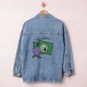 Washington Flag & Blume Pacific Rhododendron Jeansjacke (Hangar)