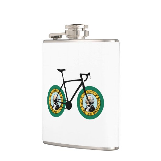 Washington Flag Cycling Flachmann (Links)