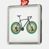 Washington Flag Cycling Ornament Aus Metall (Links)