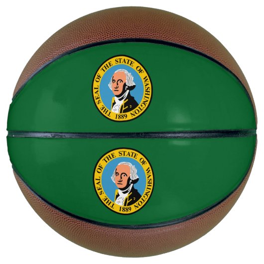 Washington-Flagge Basketball (Vorderseite)