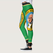 Washington-Flagge Leggings (Links)