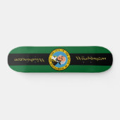 Washington-Flagge Skateboard (Horizontal)
