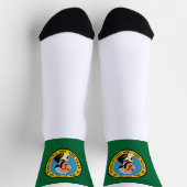 Washington-Flagge Socken (Oben)