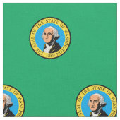 WASHINGTON-Flagge Stoff (Nahaufnahme)