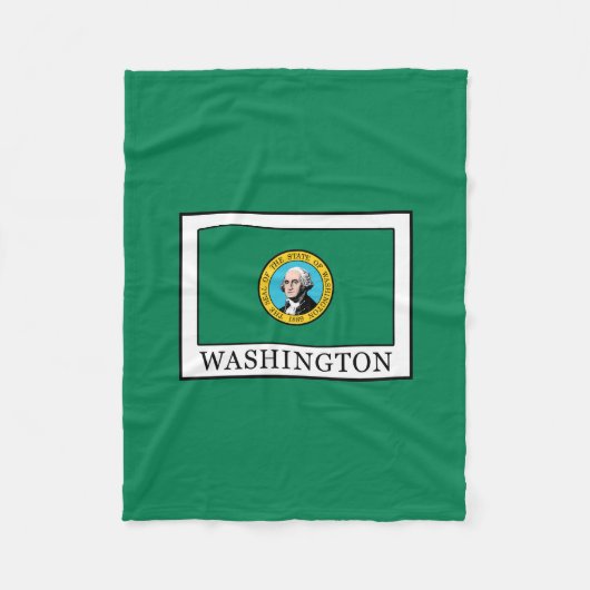 Washington Fleecedecke (Vorderseite)