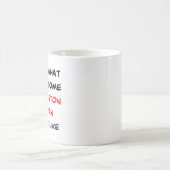 Washington Frau, großartige Kaffeetasse (Mittel)