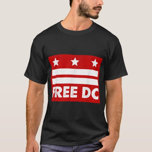 Washington Free Dc Free Dc T-Shirt (Vorderseite)