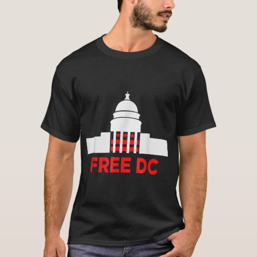 Washington Free Dc Free Dc T-Shirt (Vorderseite)
