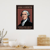 Washington - Freie Rede Poster (Küche)