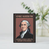 Washington - Freie Rede Postkarte (Stehend Vorderseite)