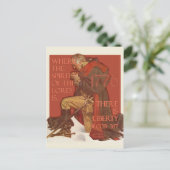 Washington - Freiheit und der Geist des Herrn Postkarte (Stehend Vorderseite)