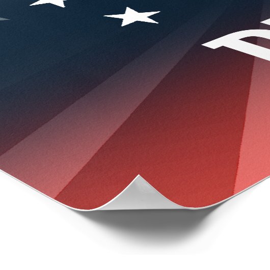 WASHINGTON FÜR BERNIE SANDERS POSTER (Ecke)